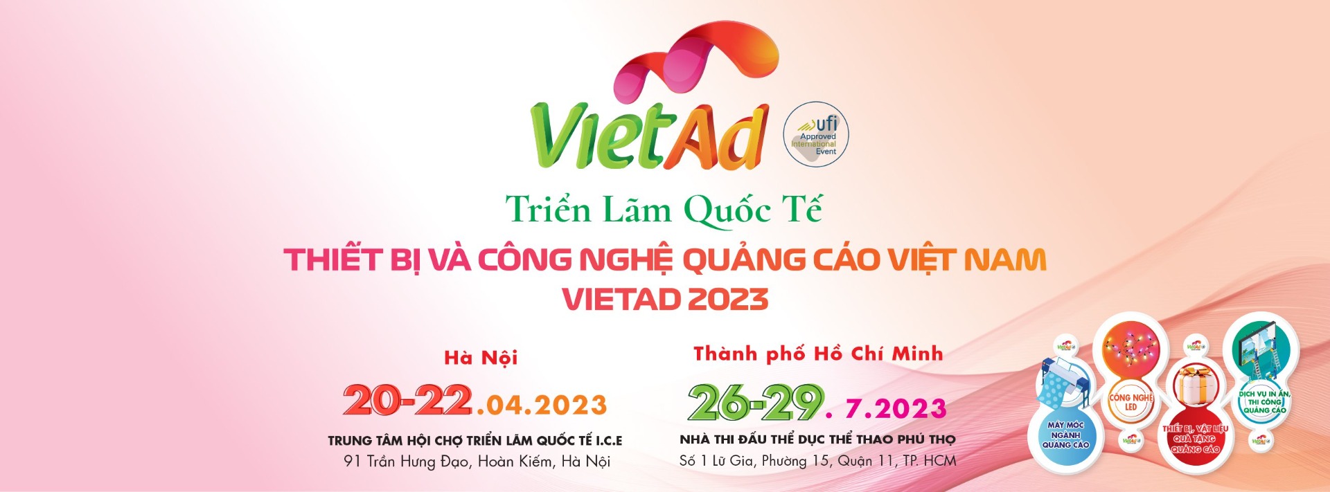 Triển lãm VietAd 2023 về Thiết bị và Công nghệ Quảng cáo Việt Nam – VietAd